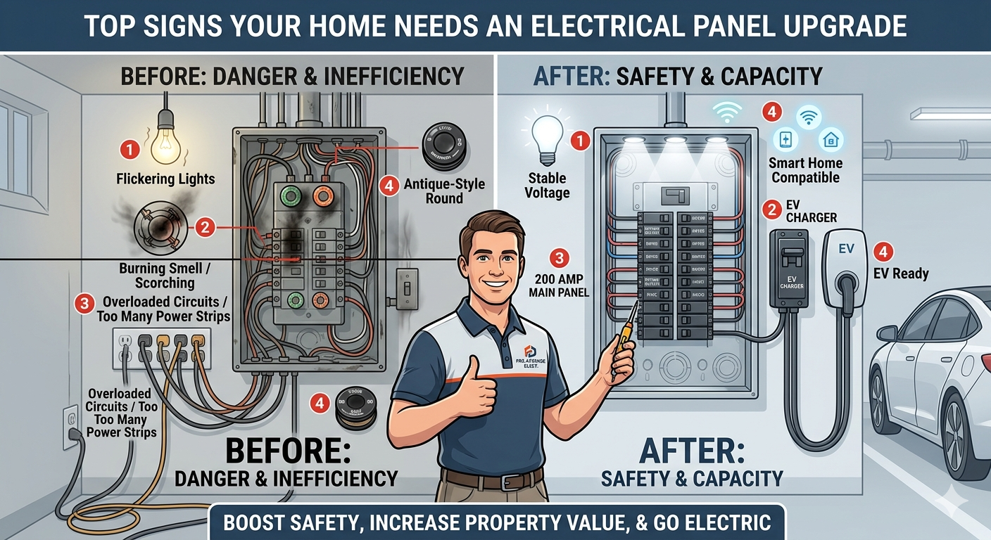 Signs Your Home Needs an Electrical Panel Upgrade